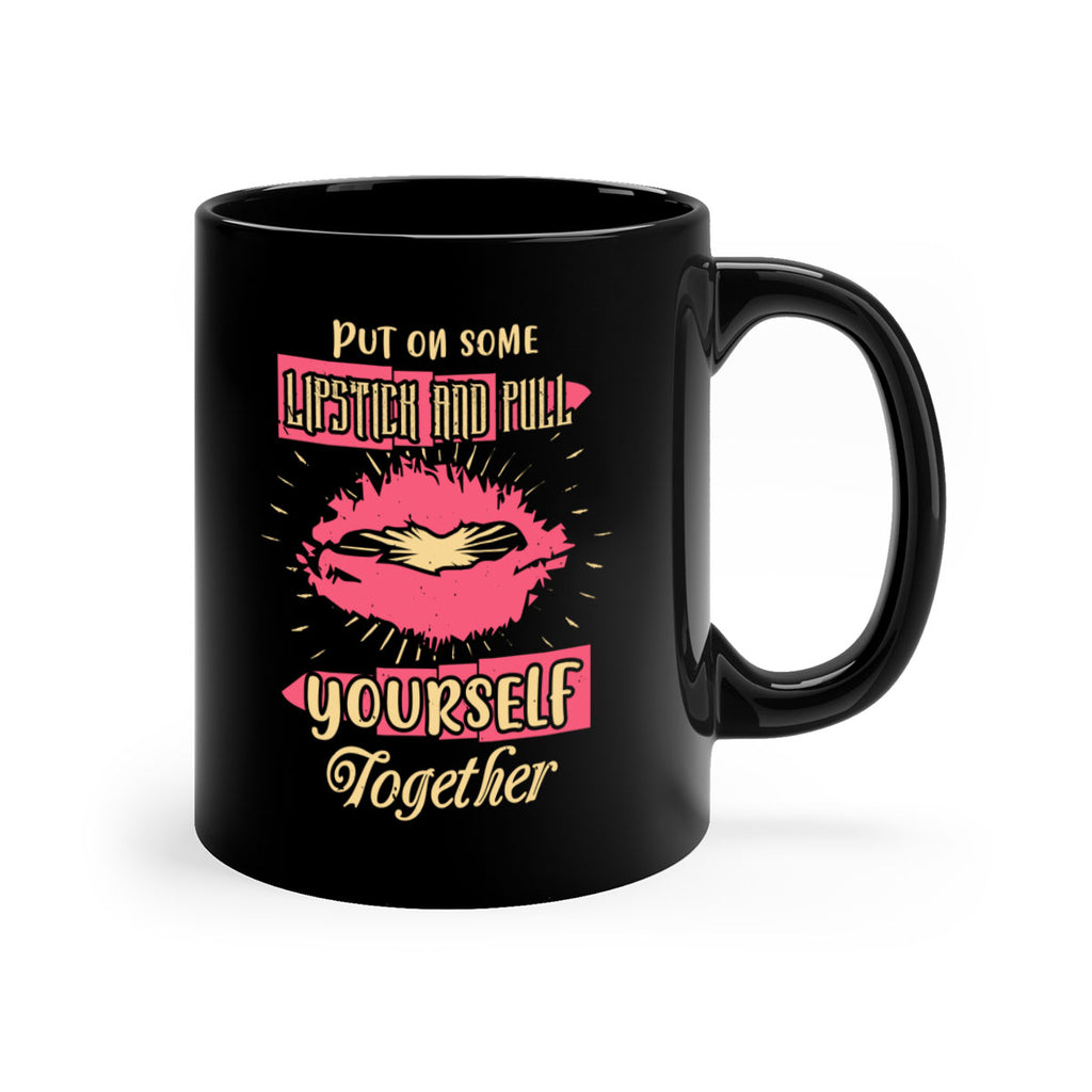 Put on some lipstick and pull yourself together Style 188#- makeup-Mug / Coffee Cup