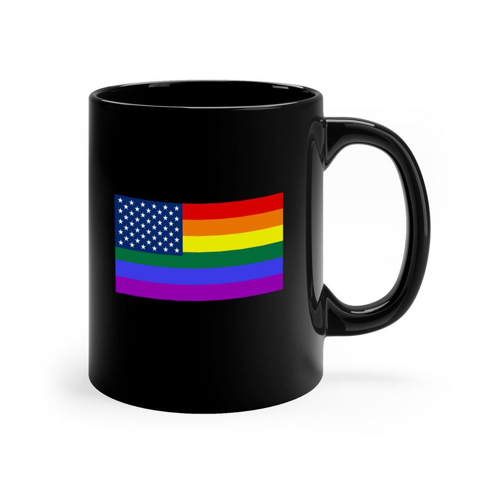 Rainbow american flag 11#- lgbt-Mug / Coffee Cup