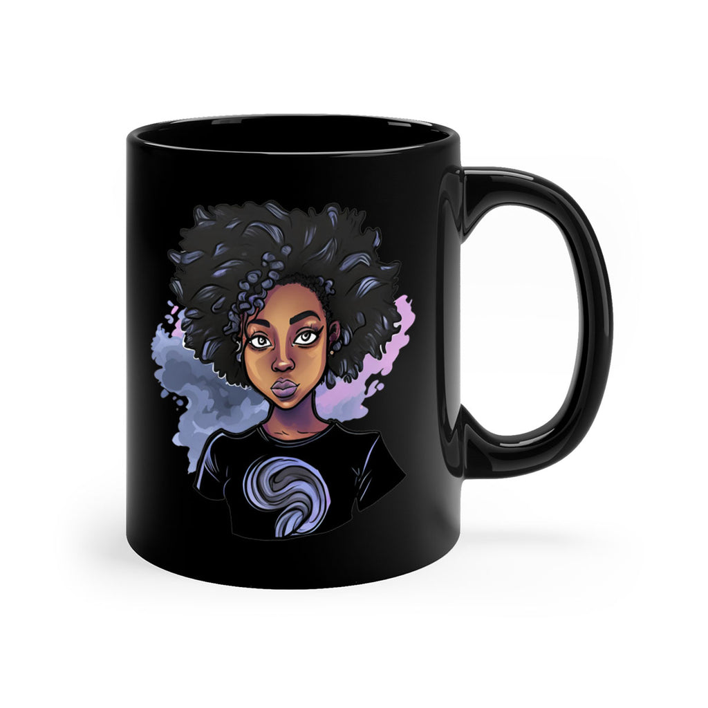 Sparkling Black Girl Design 1#- Black women - Girls-Mug / Coffee Cup