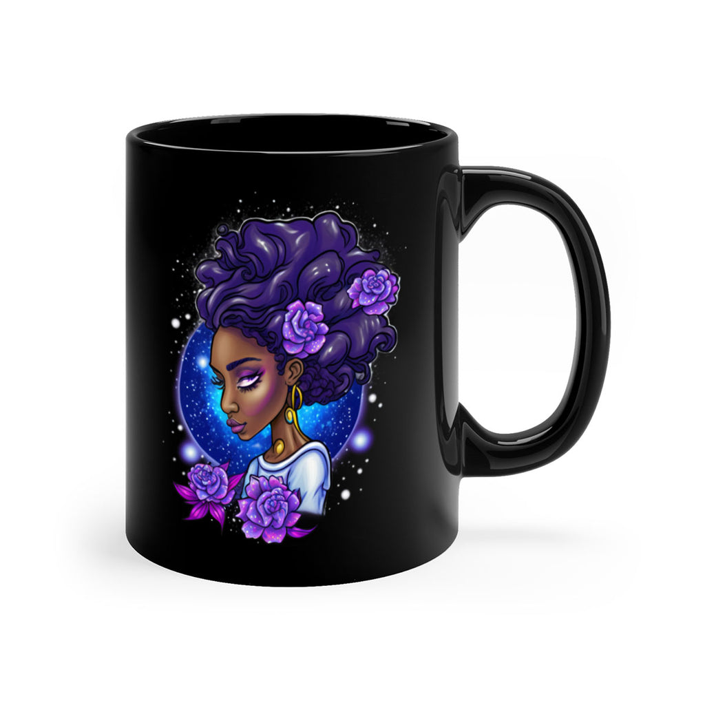 Sparkling Black Girl Design 7#- Black women - Girls-Mug / Coffee Cup