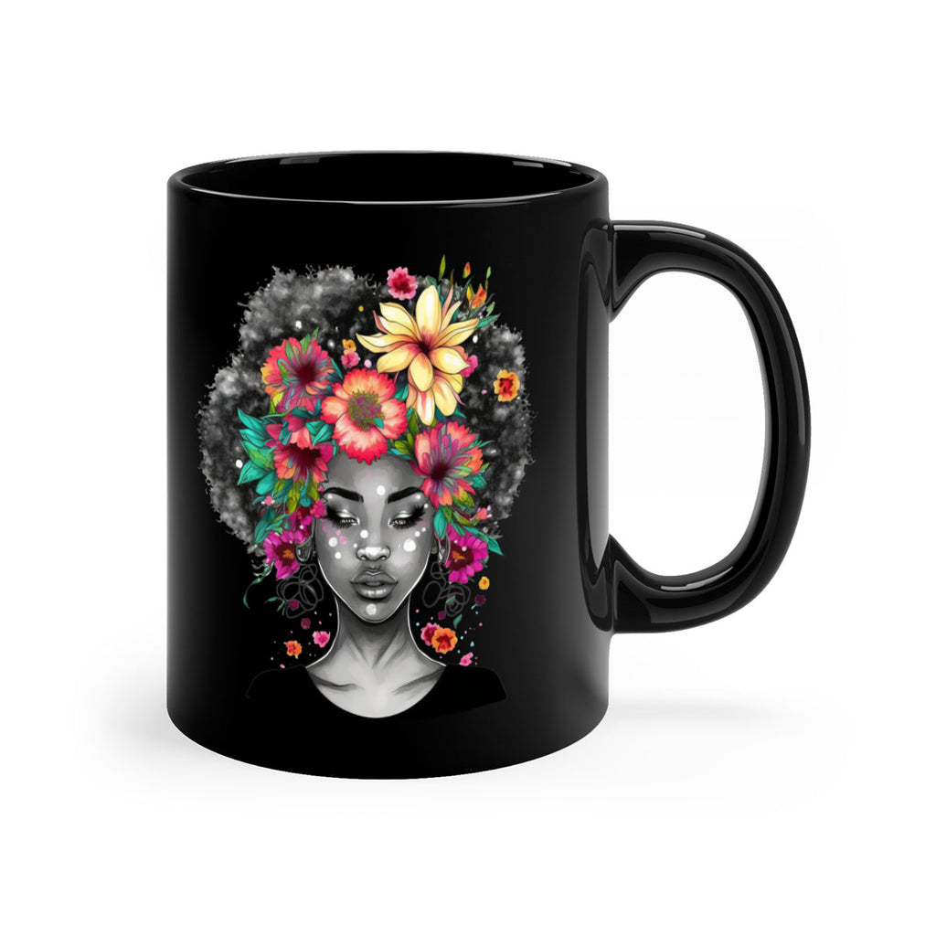 Sparkling Black Girl Design 9#- Black women - Girls-Mug / Coffee Cup