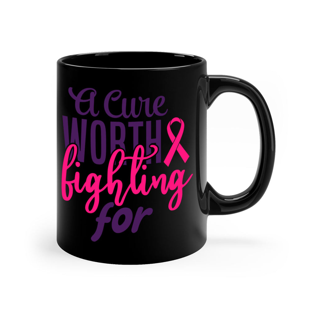 a cure worth fighting for Style 17#- breast cancer-Mug / Coffee Cup