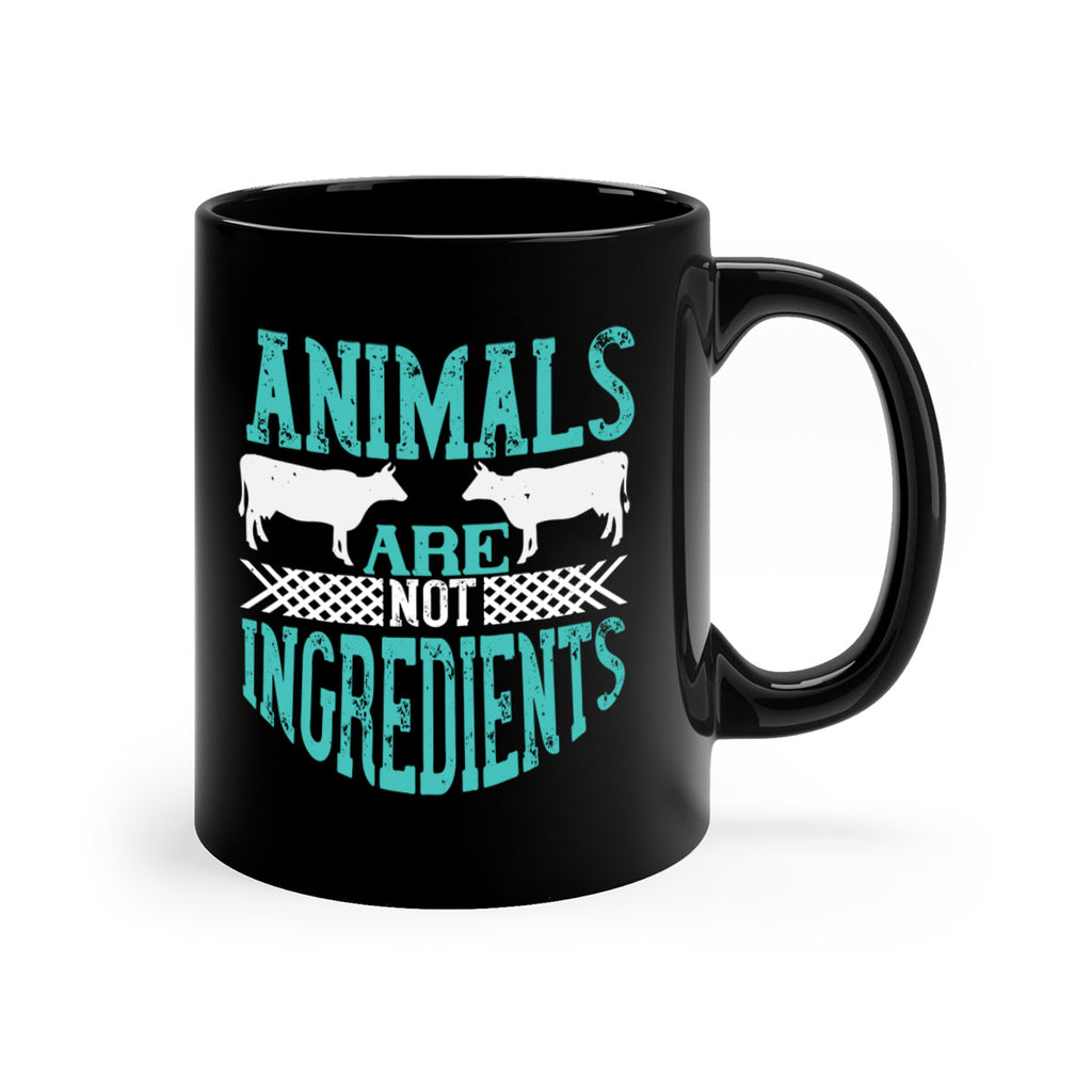 animals are not ingredients 103#- vegan-Mug / Coffee Cup
