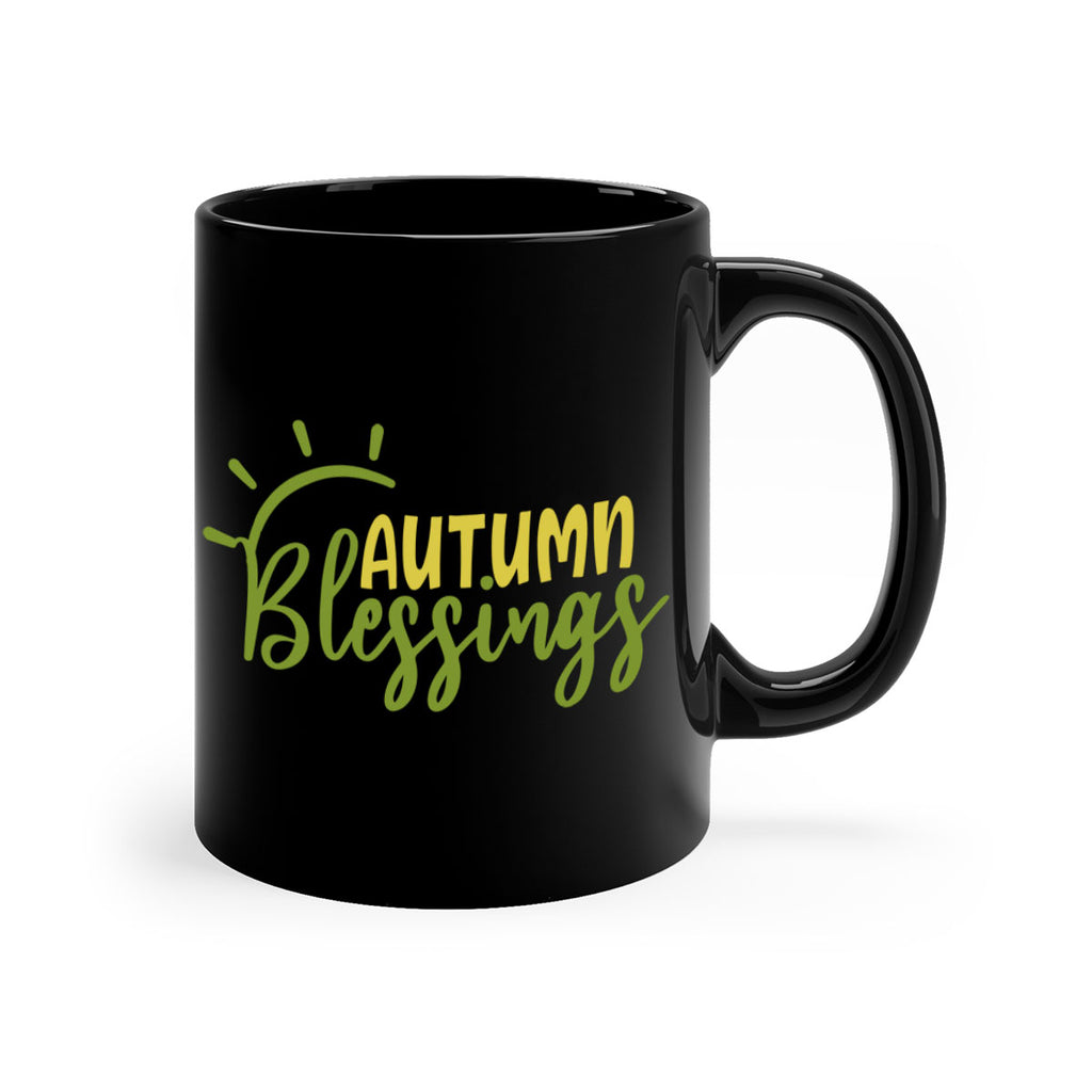 autumn blessings 66#- thanksgiving-Mug / Coffee Cup