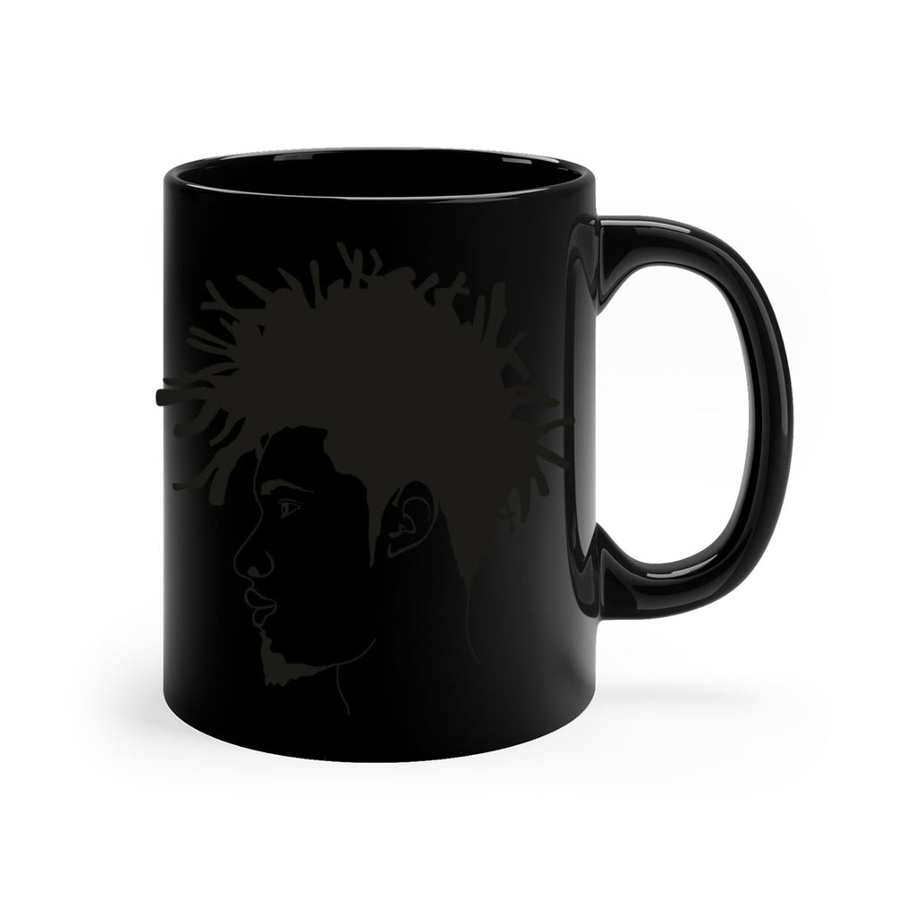 beardman 51#- Black men - Boys-Mug / Coffee Cup