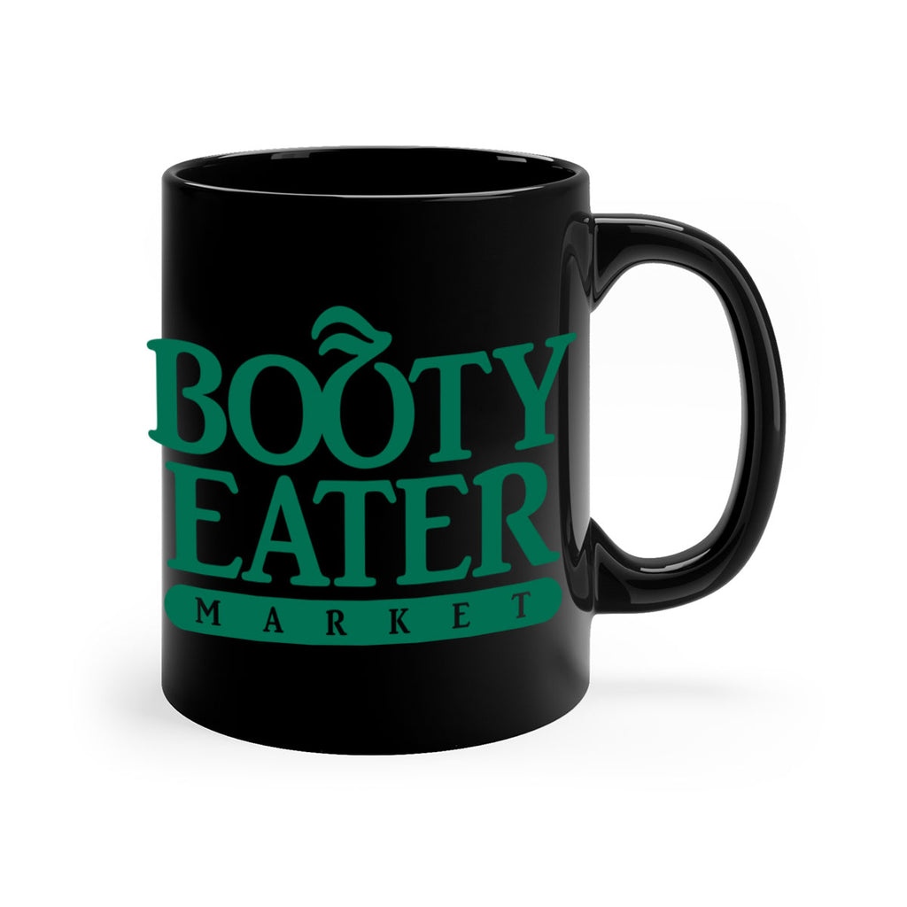 bootyeater 192#- black words - phrases-Mug / Coffee Cup