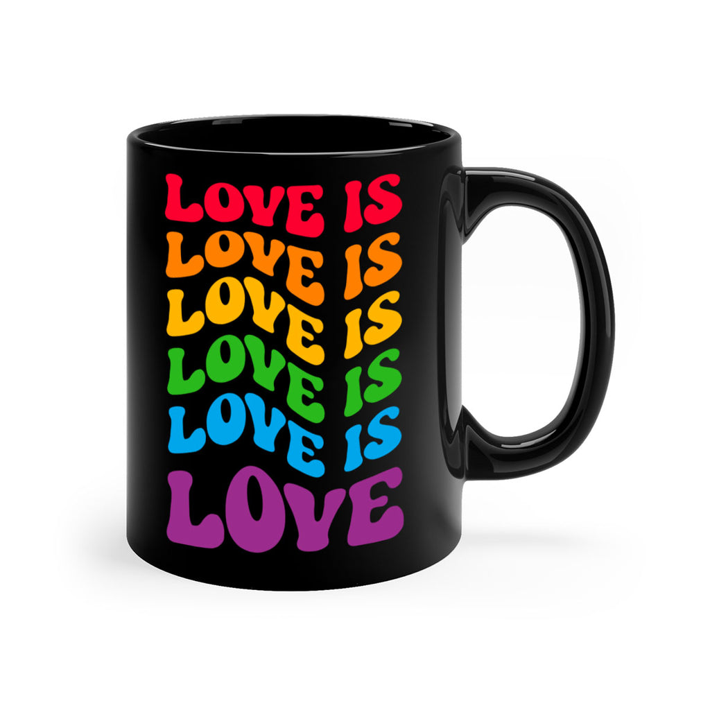 cool rainbow lgbt love is lgbt 147#- lgbt-Mug / Coffee Cup