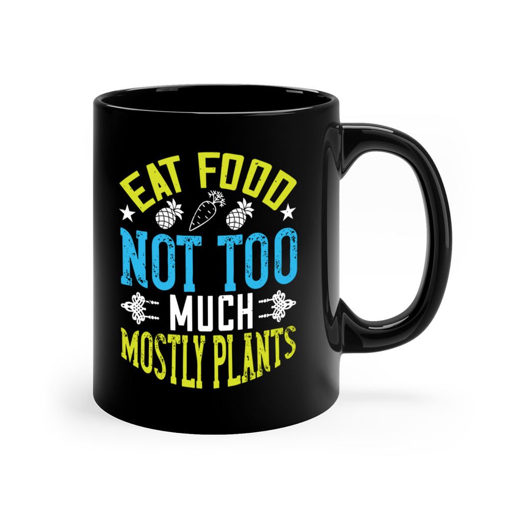 eat food not too much mostly plants 142#- vegan-Mug / Coffee Cup