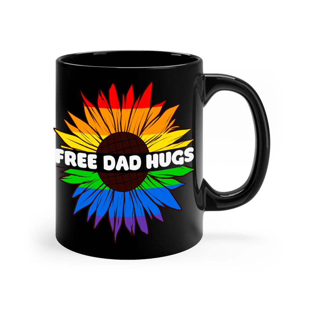free dad hugs pride lgbt lgbt 140#- lgbt-Mug / Coffee Cup