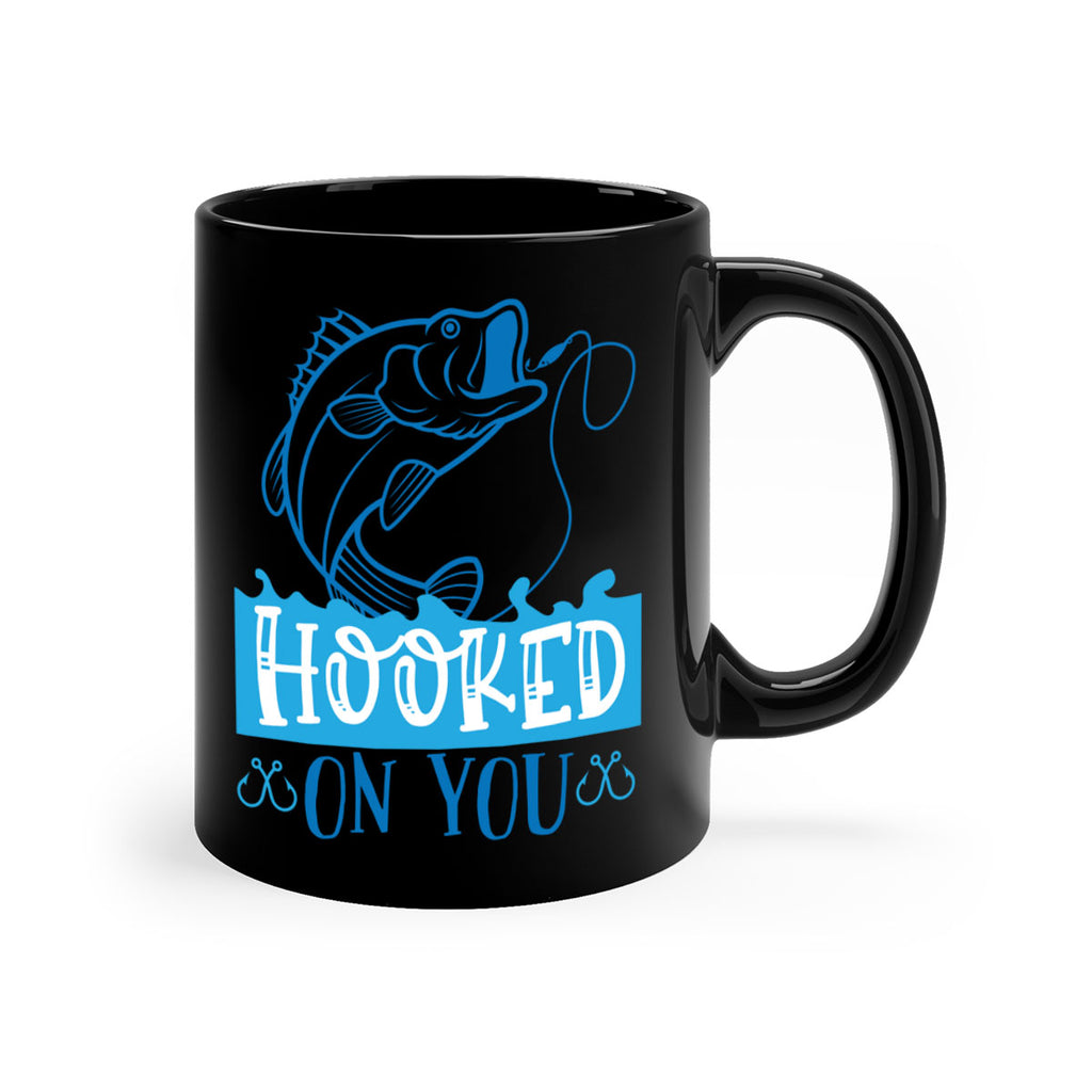 hooked on you 214#- fishing-Mug / Coffee Cup