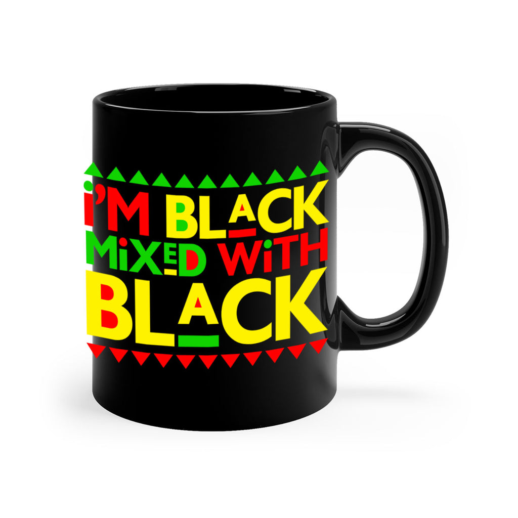 im  black  mixed with black  111#- black words - phrases-Mug / Coffee Cup