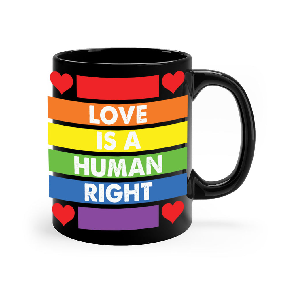 love is a human right lgbt 86#- lgbt-Mug / Coffee Cup