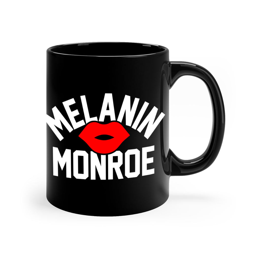 melanin monroe 89#- black words - phrases-Mug / Coffee Cup