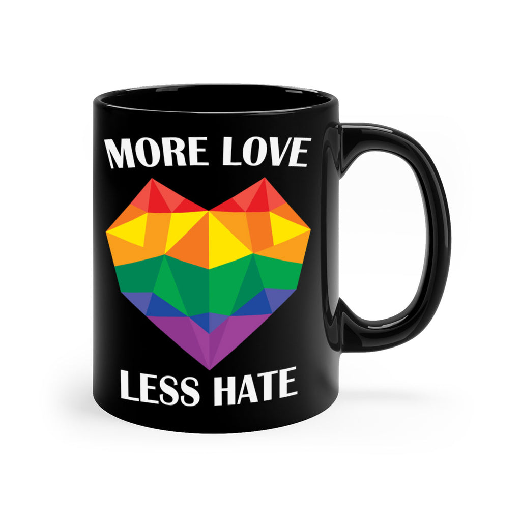 more love less hate lgbt lgbt 78#- lgbt-Mug / Coffee Cup
