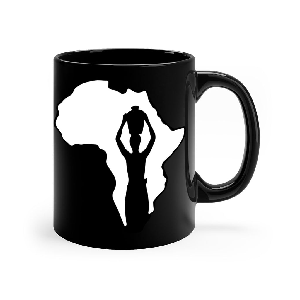 mother africa- black words - phrases-Mug / Coffee Cup