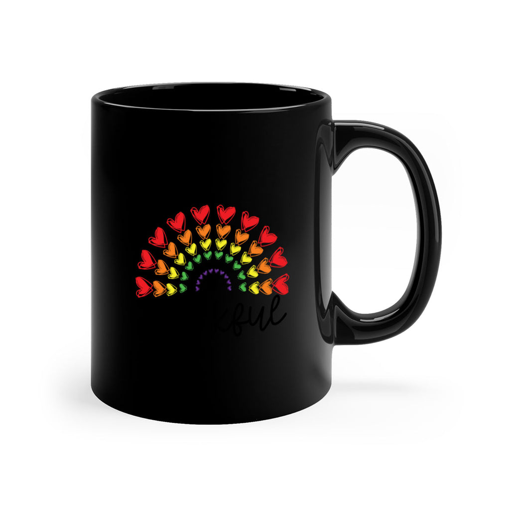 pride rainbow thankful 56#- lgbt-Mug / Coffee Cup