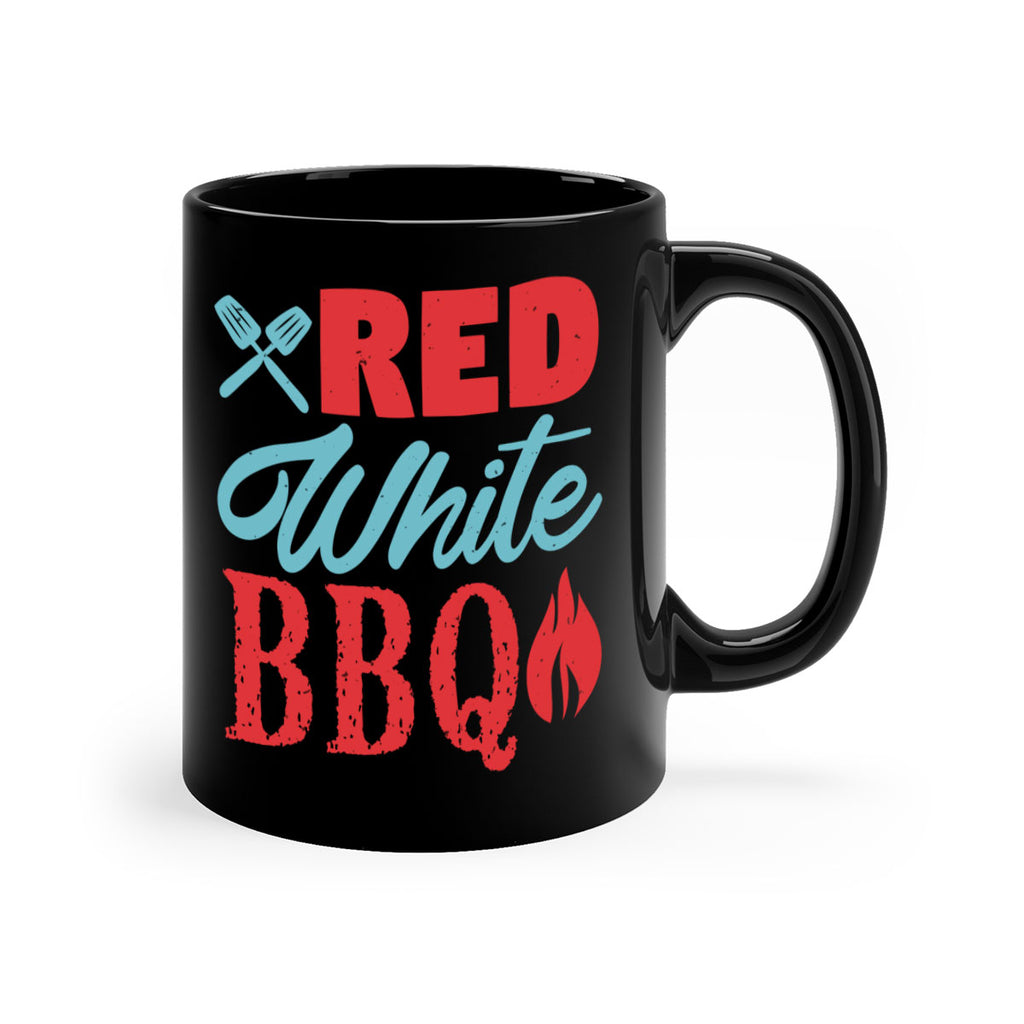 red white bbq 15#- bbq-Mug / Coffee Cup