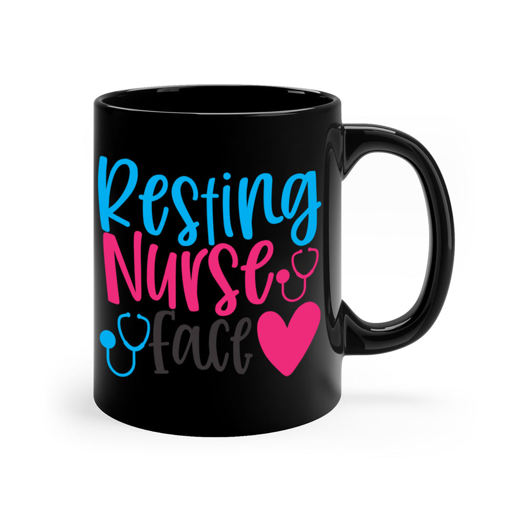 resting nurse face Style Style 56#- nurse-Mug / Coffee Cup