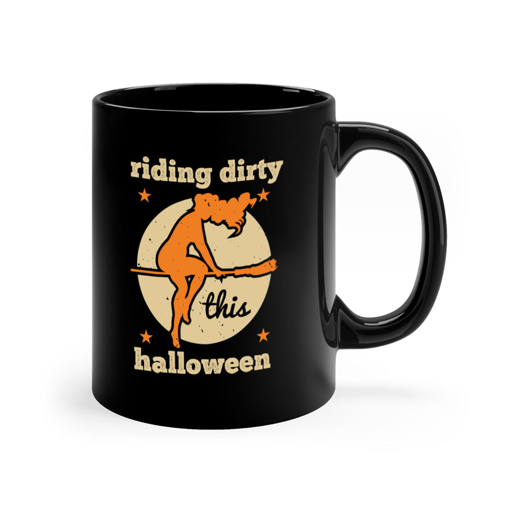 riding dirty this halloween 133#- halloween-Mug / Coffee Cup