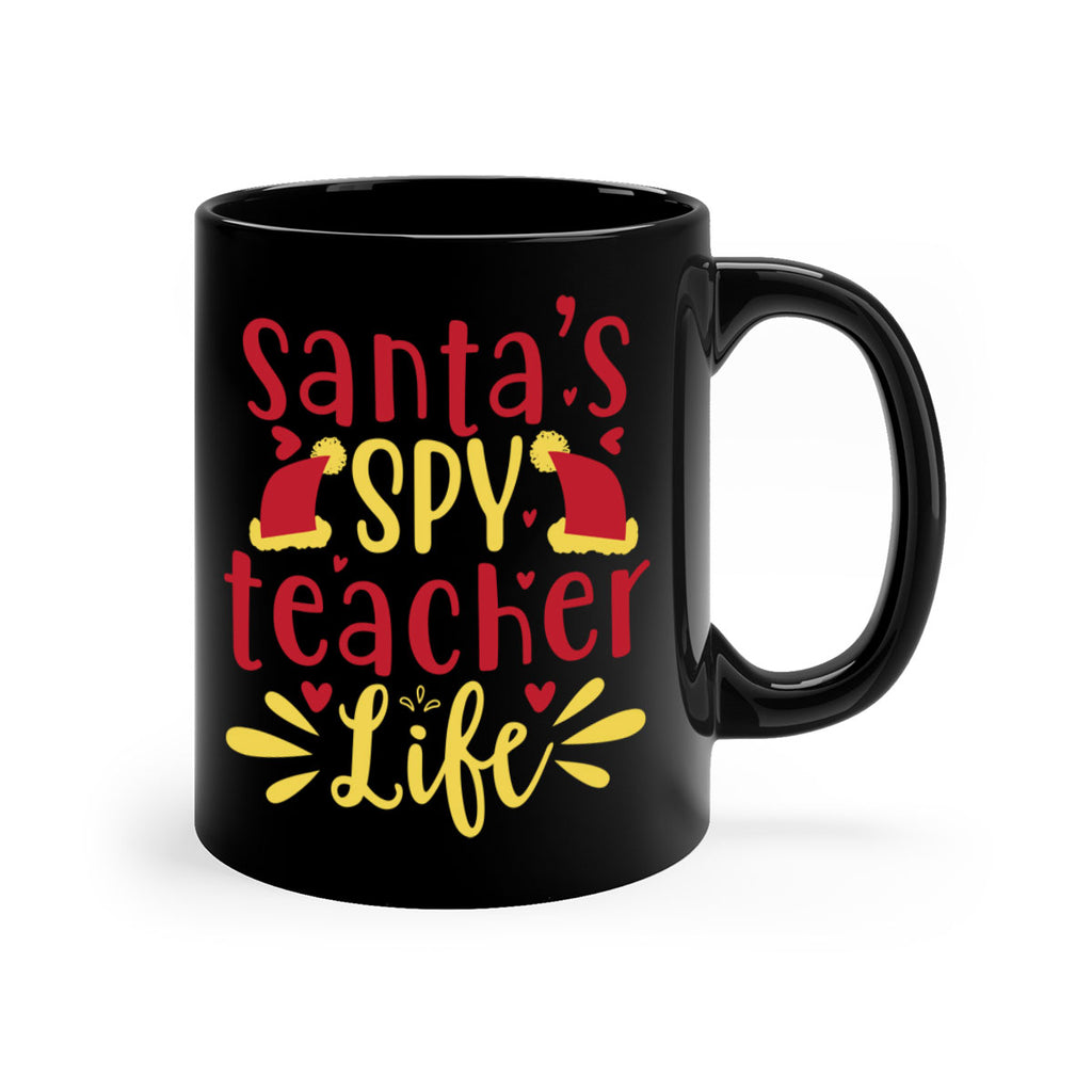 santa’s spy teacher life 12#- christmas-Mug / Coffee Cup
