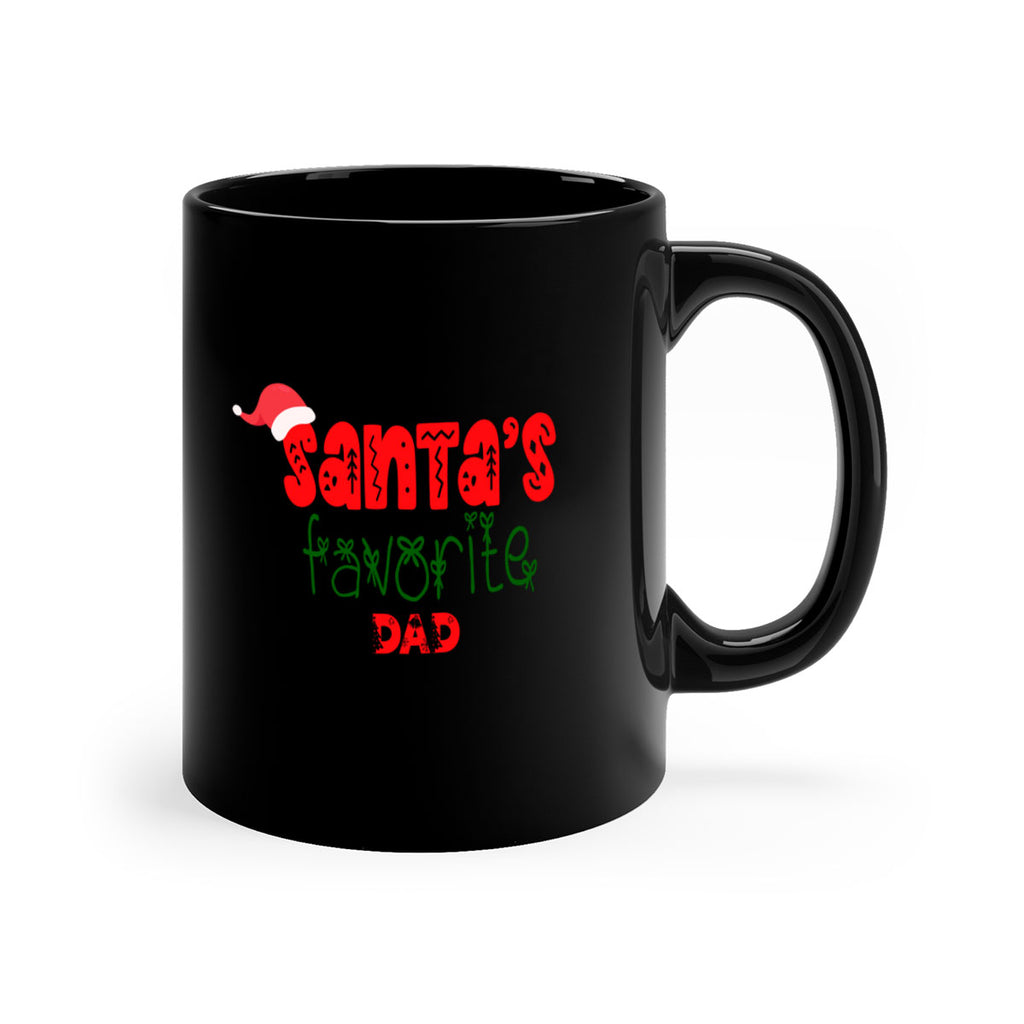 santas favorite dad style 763#- christmas-Mug / Coffee Cup