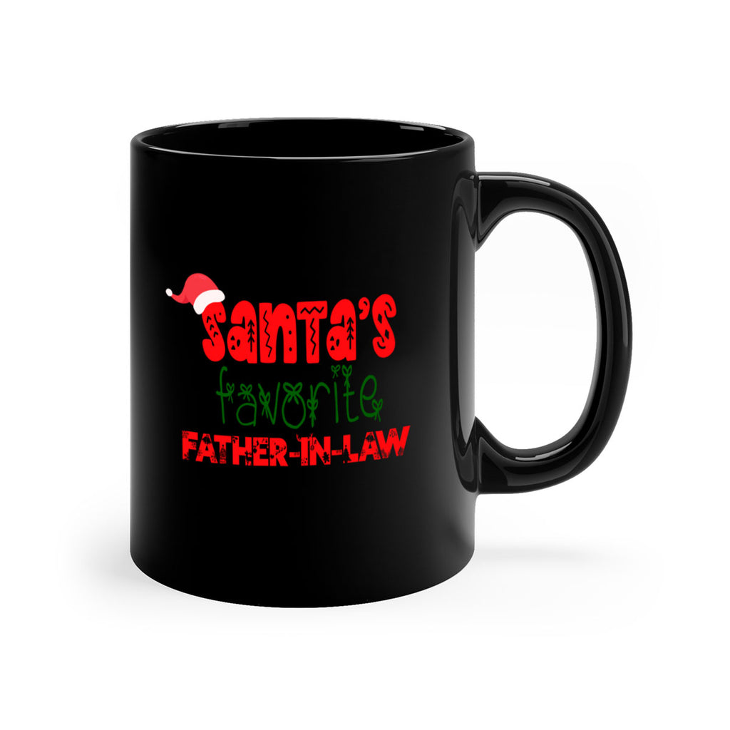 santas favorite father-in-law style 814#- christmas-Mug / Coffee Cup