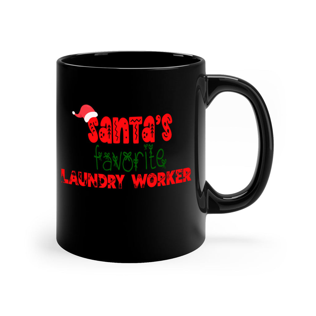 santas favorite laundry worker style 910#- christmas-Mug / Coffee Cup