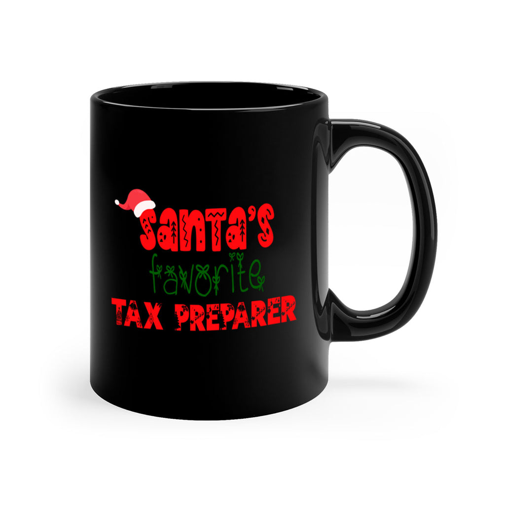 santas favorite tax preparer style 1114#- christmas-Mug / Coffee Cup