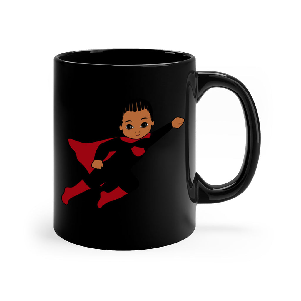 super kid 16#- Black men - Boys-Mug / Coffee Cup