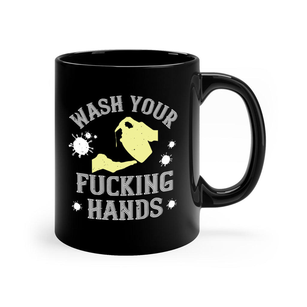 wash your fucking hands Style 16#- corona virus-Mug / Coffee Cup