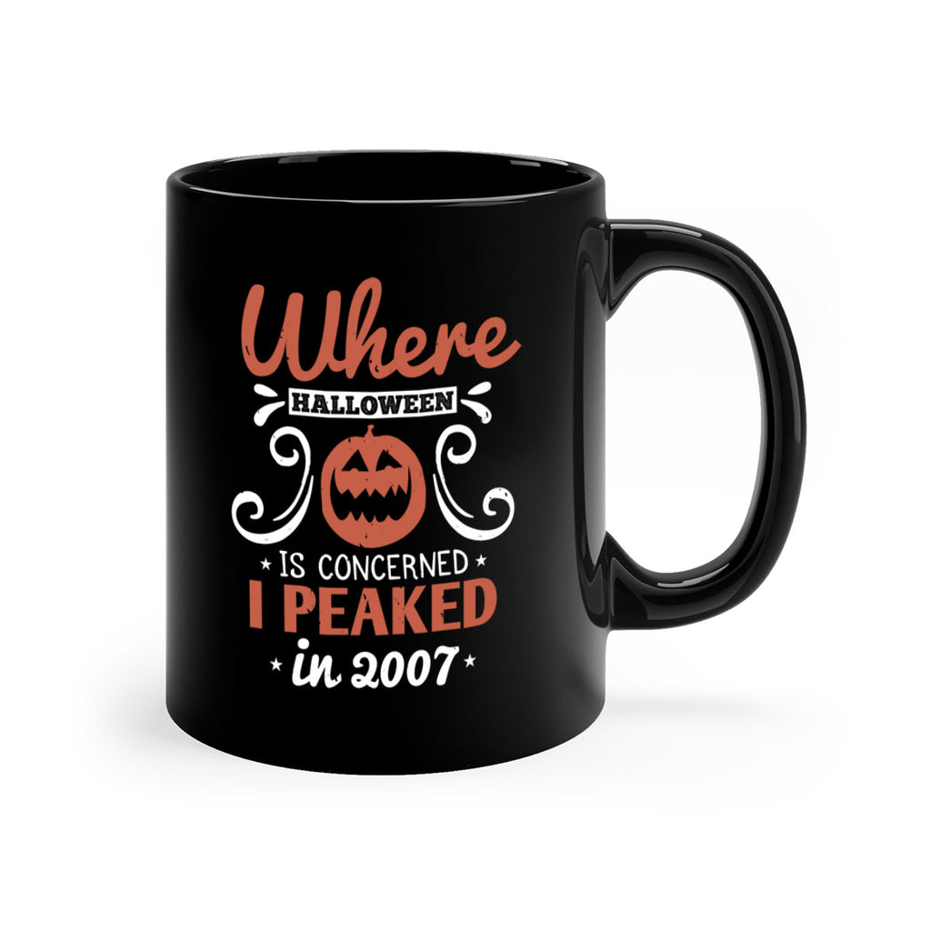 where halloween is 122#- halloween-Mug / Coffee Cup