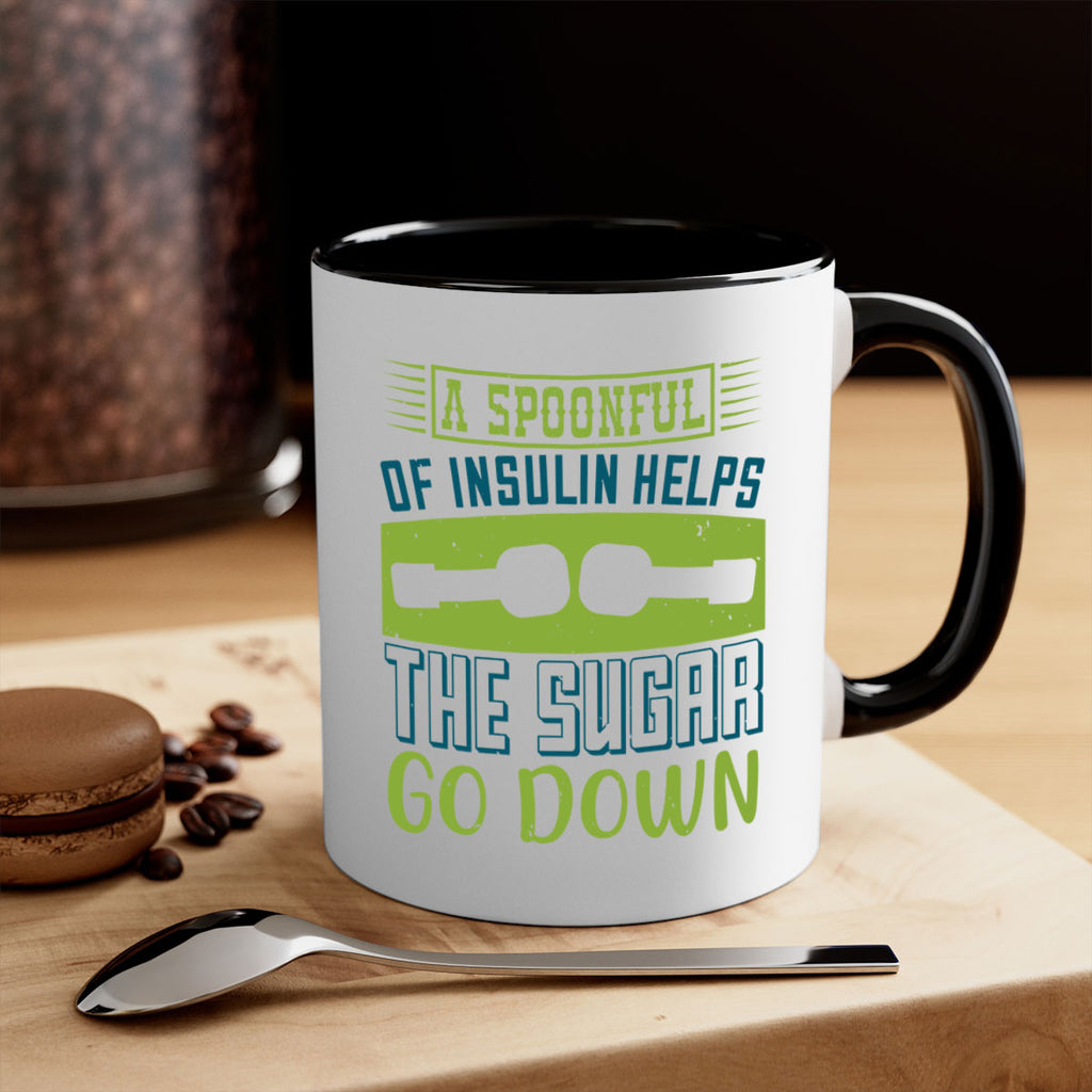 A Spoon Full Of Insulin Helps The Sugar Go Down Style 39#- diabetes-Mug / Coffee Cup