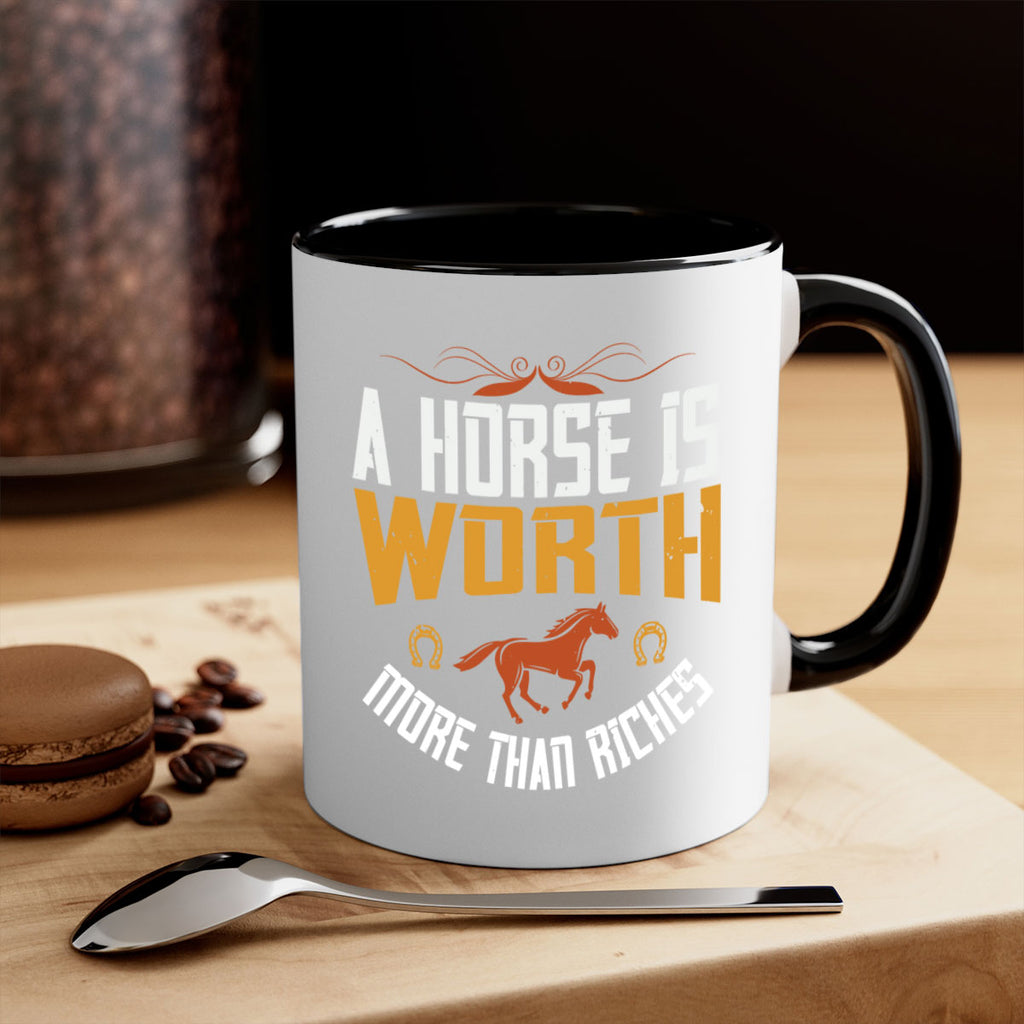 A horse is worth more than riches Style 45#- horse-Mug / Coffee Cup
