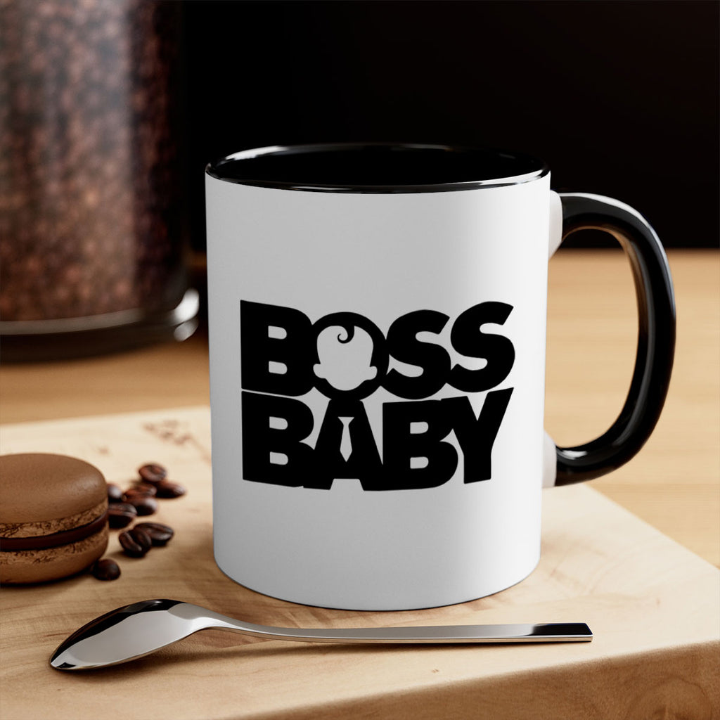Boss Baby On Board 1#- black words - phrases-Mug / Coffee Cup