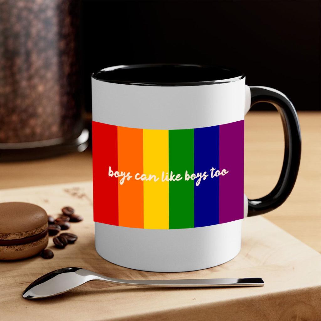 Boys can like Boys too 17#- lgbt-Mug / Coffee Cup