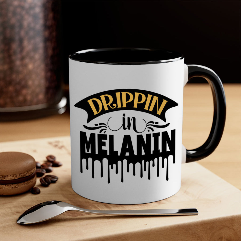 Drippin in melanin Style 41#- Black women - Girls-Mug / Coffee Cup