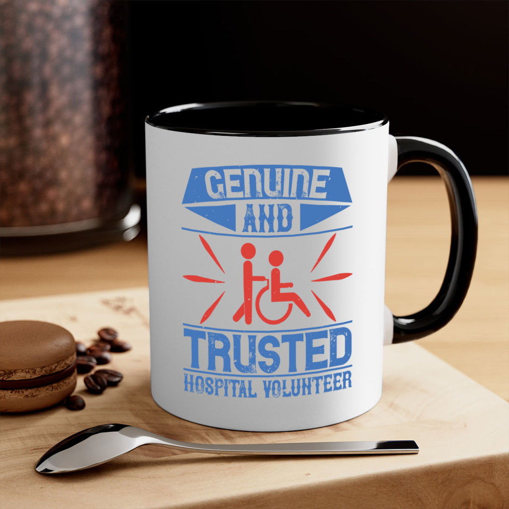 Genuine and Trusted Hospital Volunteer Style 2#-Volunteer-Mug / Coffee Cup
