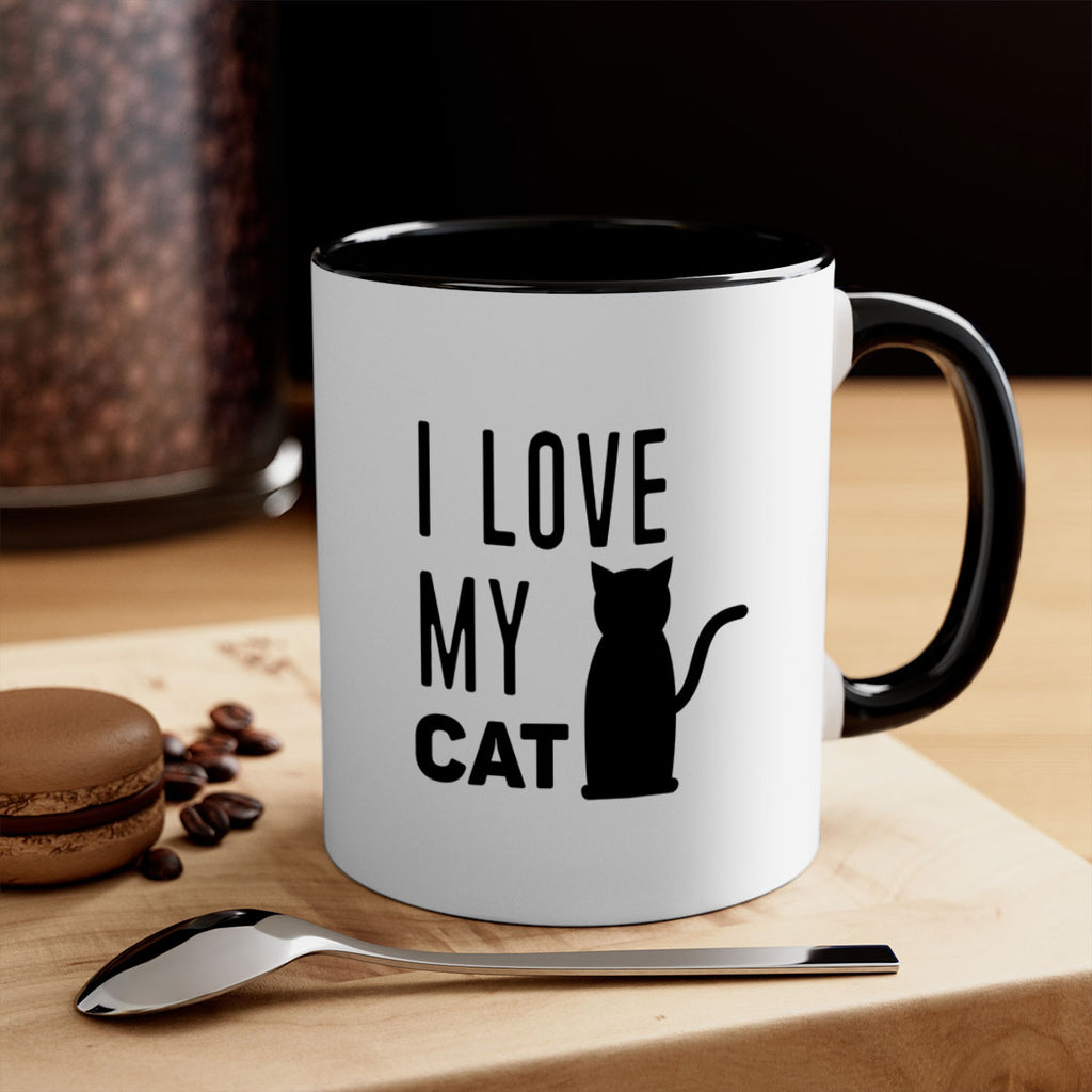 I Love My Cat Style 57#- cat-Mug / Coffee Cup