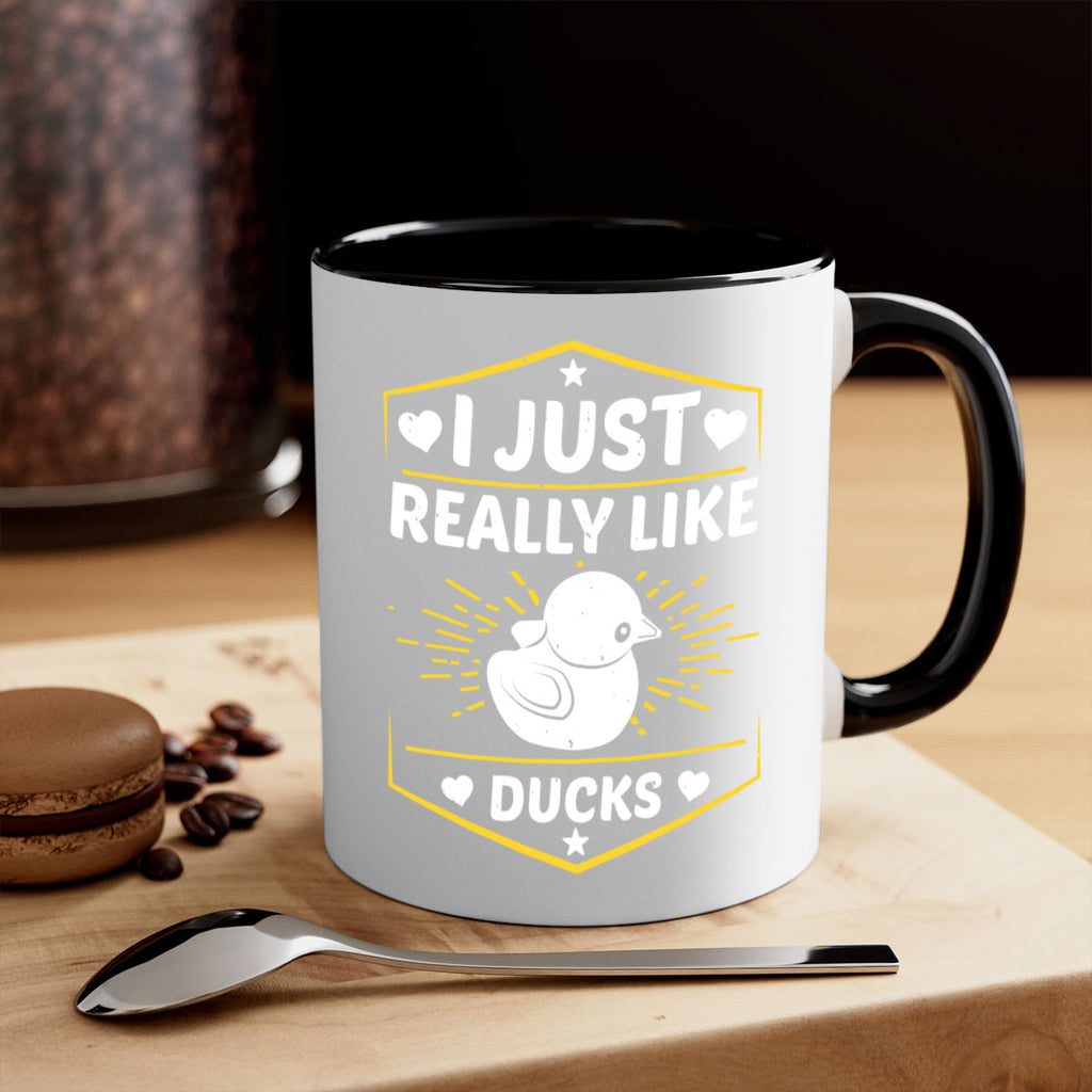 I just really like ducks Style 43#- duck-Mug / Coffee Cup
