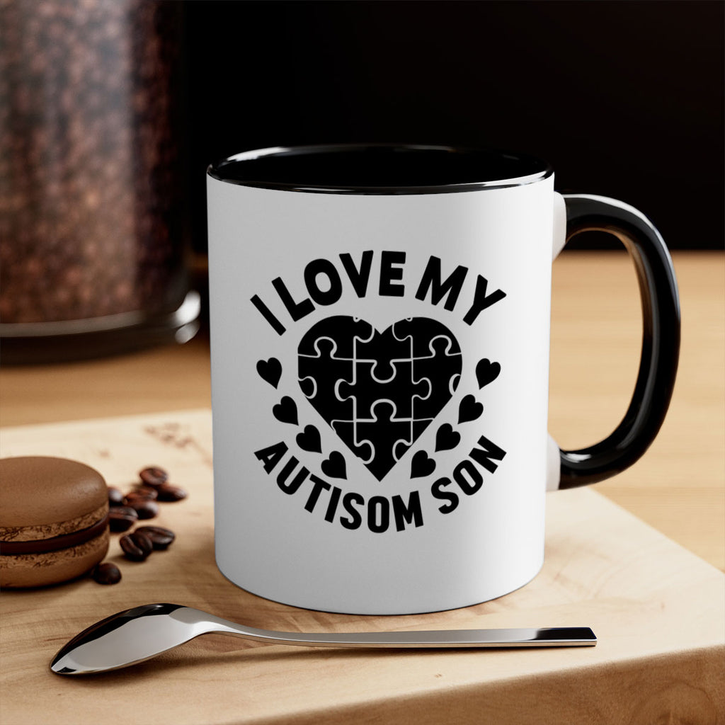 I love my Style 45#- autism-Mug / Coffee Cup