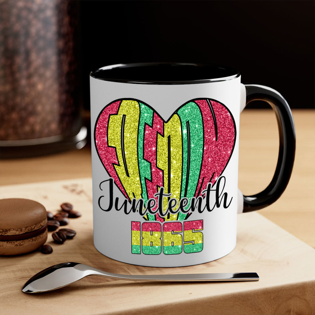 Juneteenth Since 1865 Heart 20#- juneteenth-Mug / Coffee Cup