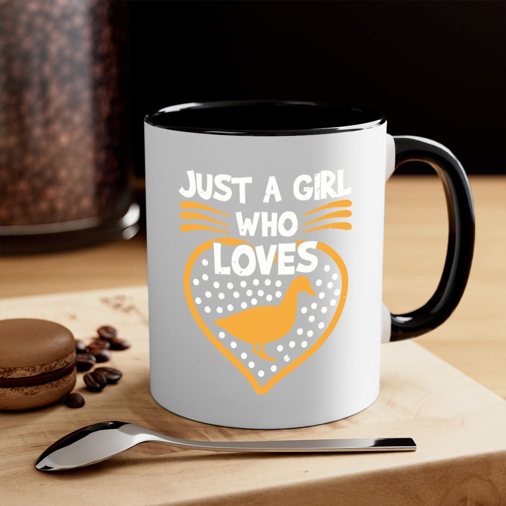 Just A Girl Who Loves Duck Style 34#- duck-Mug / Coffee Cup