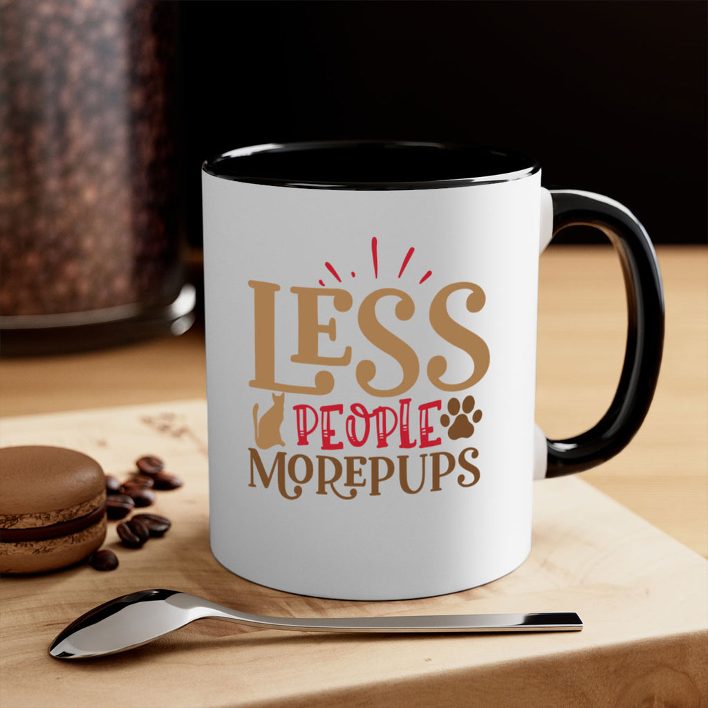 Less People More Pups Style 18#- cat-Mug / Coffee Cup