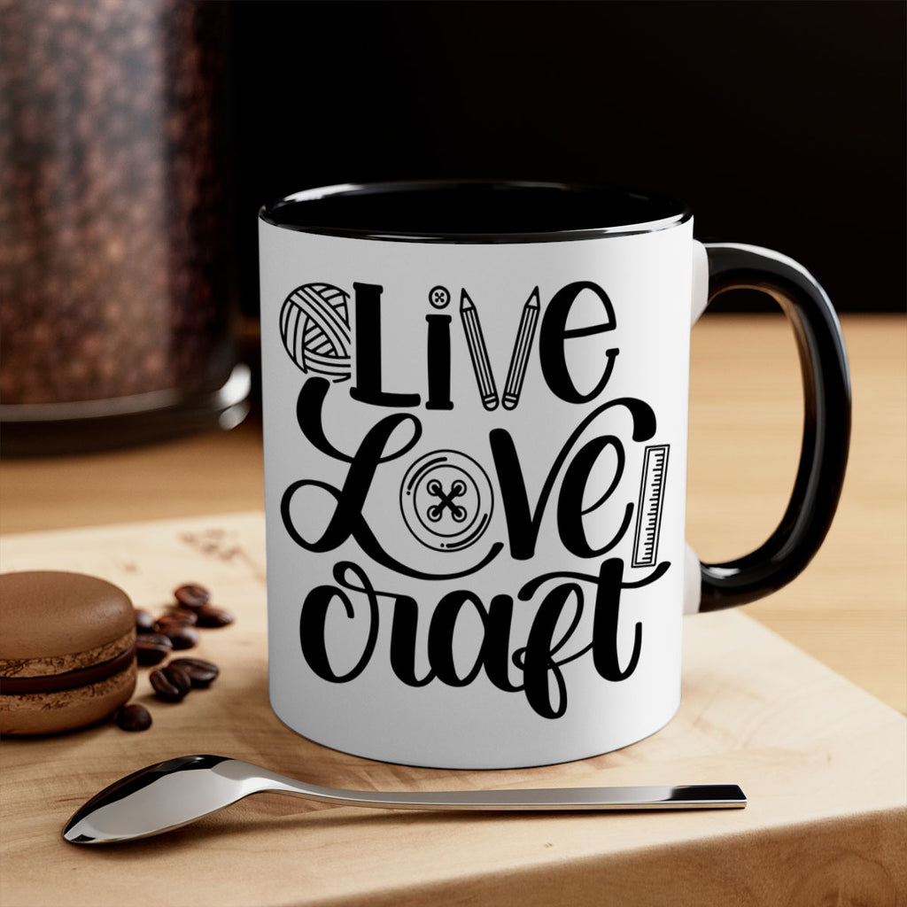 Live Love Craft 14#- crafting-Mug / Coffee Cup