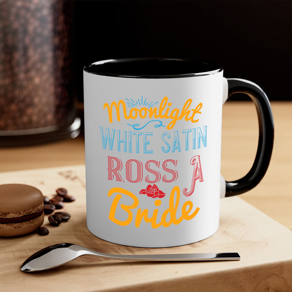 Moonlight white satin ross a bride 42#- bride-Mug / Coffee Cup