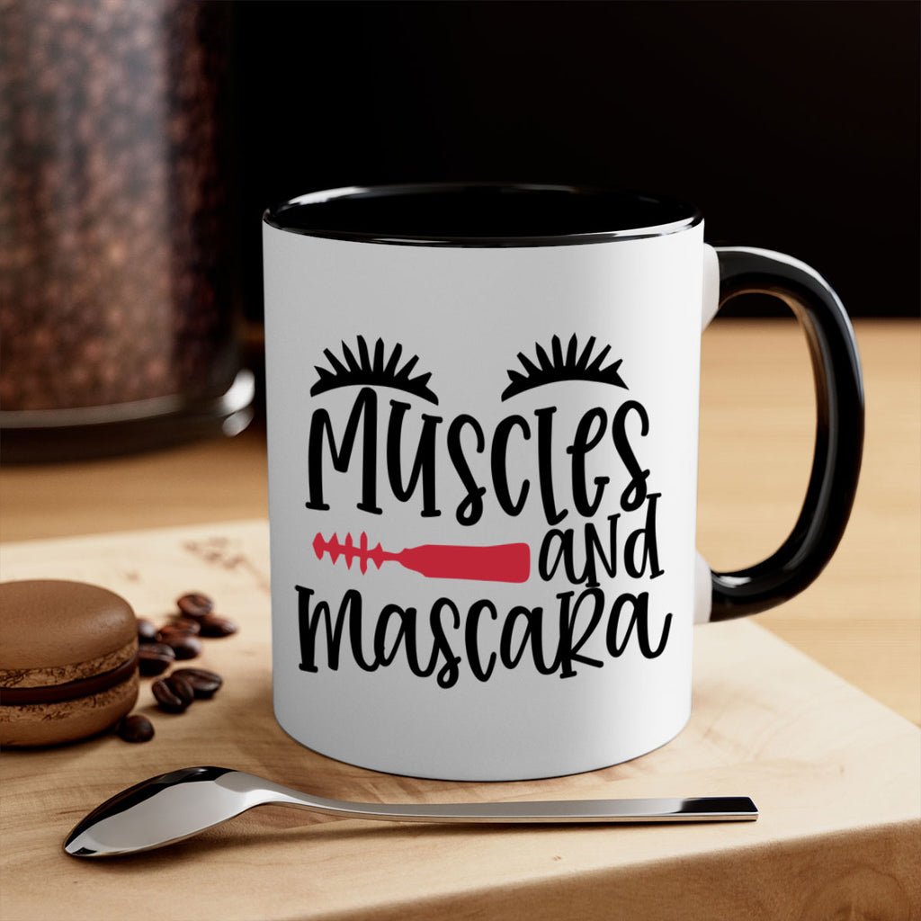 Muscles and mascara design Style 221#- makeup-Mug / Coffee Cup