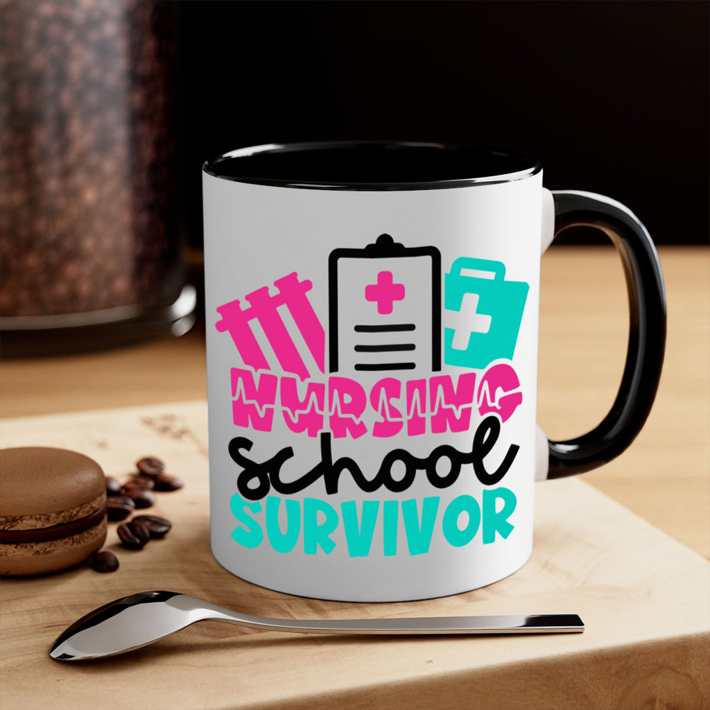 Nursing School Survivor Style Style 62#- nurse-Mug / Coffee Cup