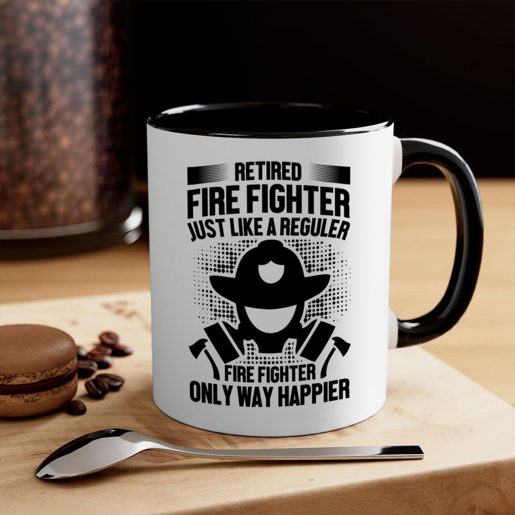 Retired fire Style 40#- fire fighter-Mug / Coffee Cup