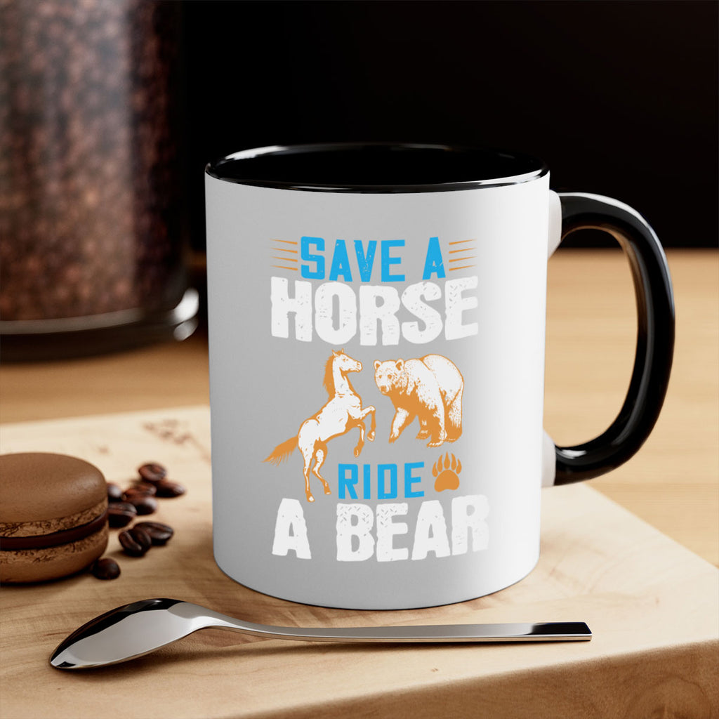 Save a horse, ride a bear 27#- bear-Mug / Coffee Cup