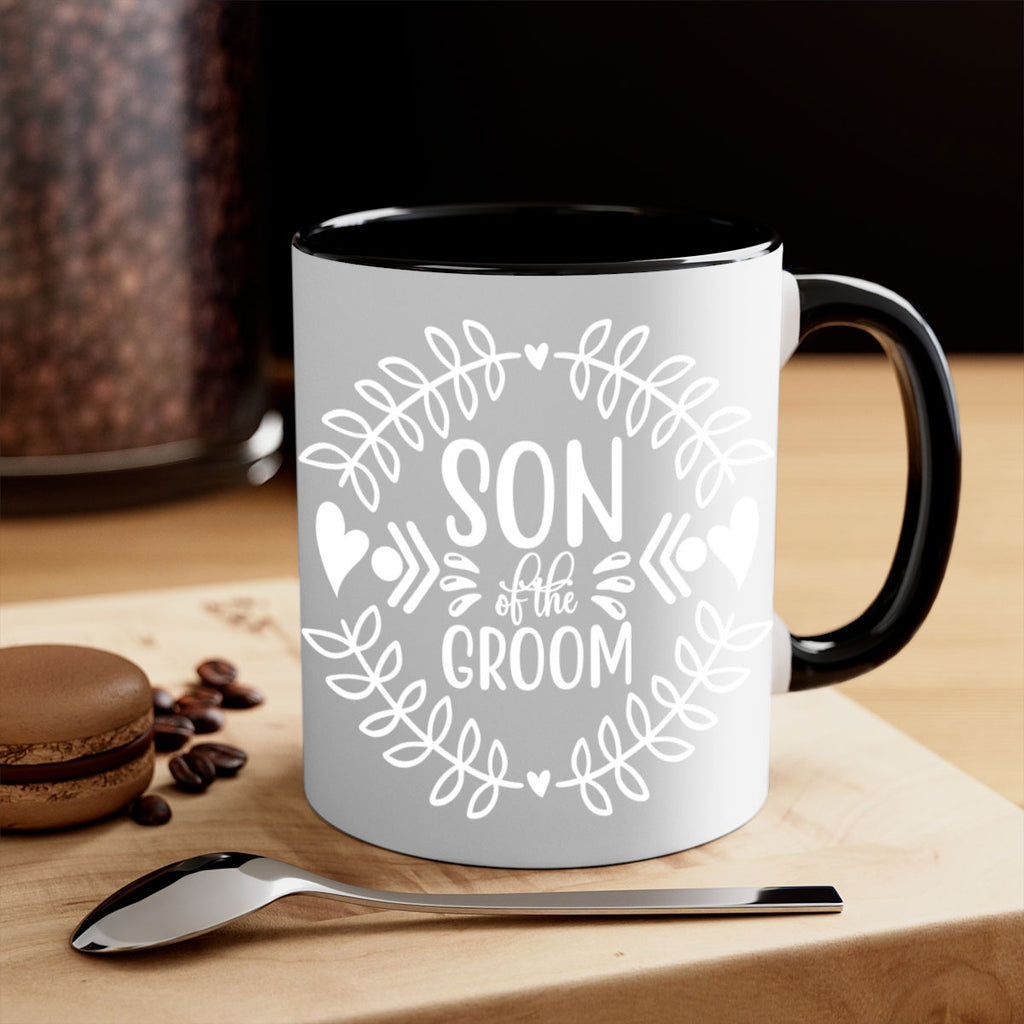 Son of 7#- family of the groom-Mug / Coffee Cup